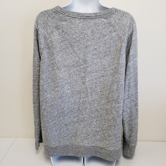 Old Navy Womens Hello There Gray Sweatshirt Size Medium - Picture 2 of 5
